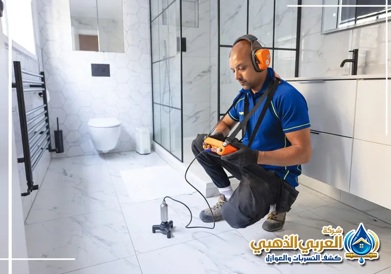 شركة كشف تسربات الحمامات بالظهران 0559915333 شركة العربي الذهبي فريقنا يضم فنيين ذوي خبرة يقدمون خدمات كشف وإصلاح التسربات باحتراف.